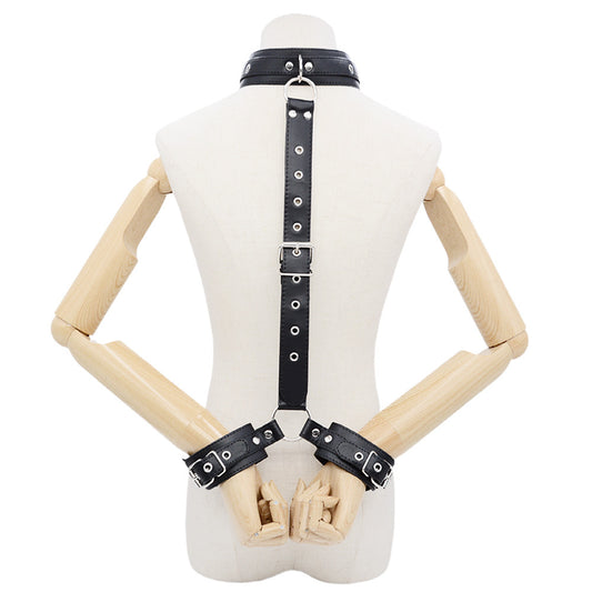 leather bondage set