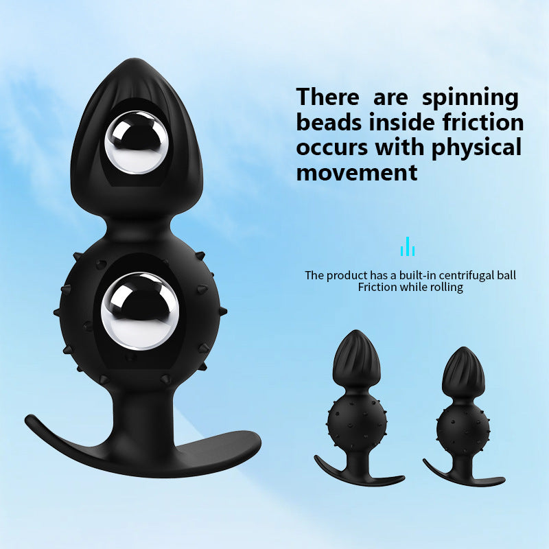 Silicone Anal Plug Vibrator with Double Vibration Modes